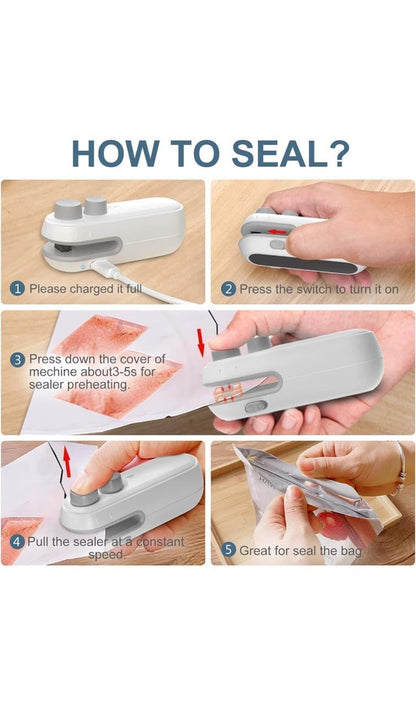 FreshSeal™ Portable Food Sealer
