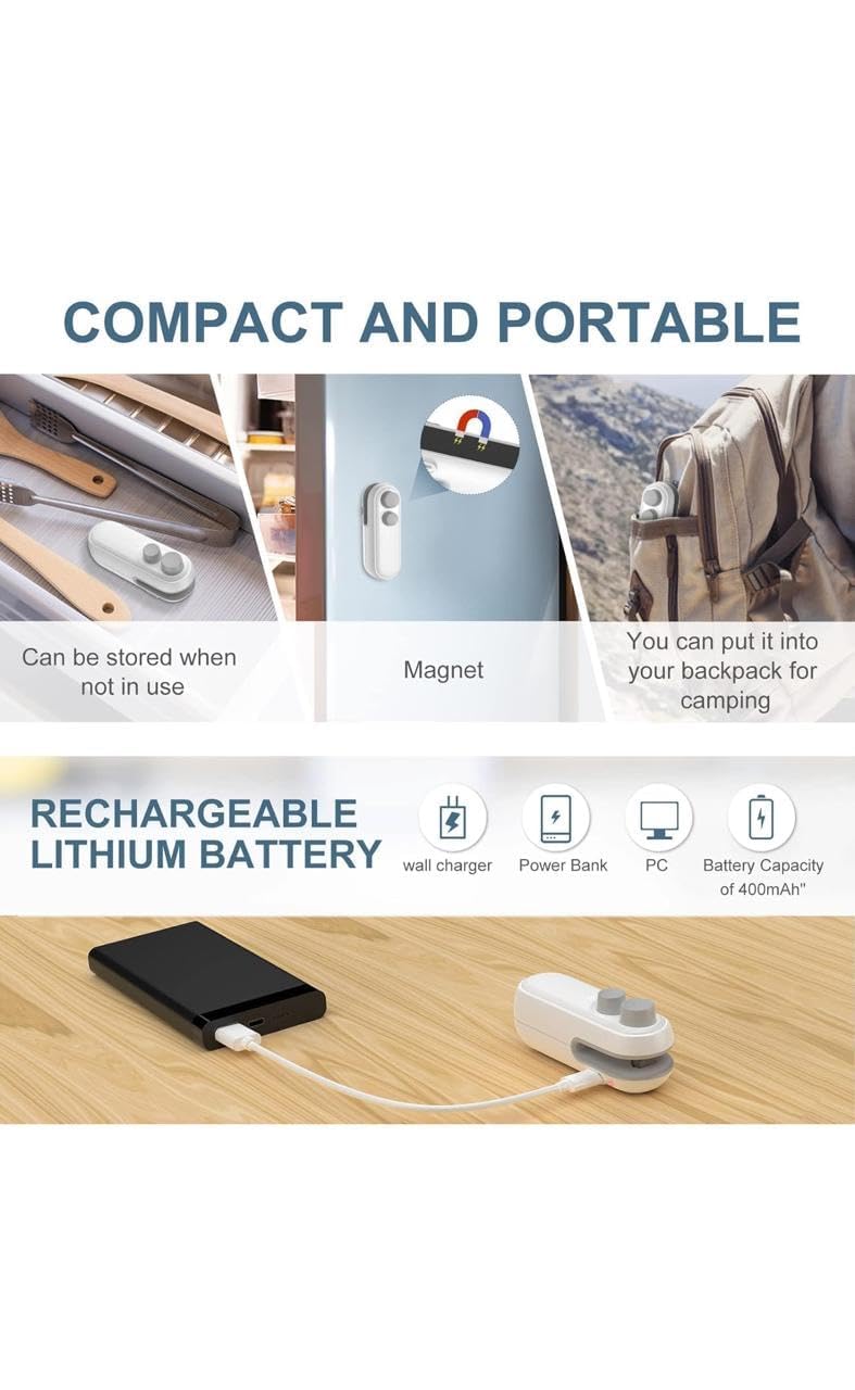 FreshSeal™ Portable Food Sealer