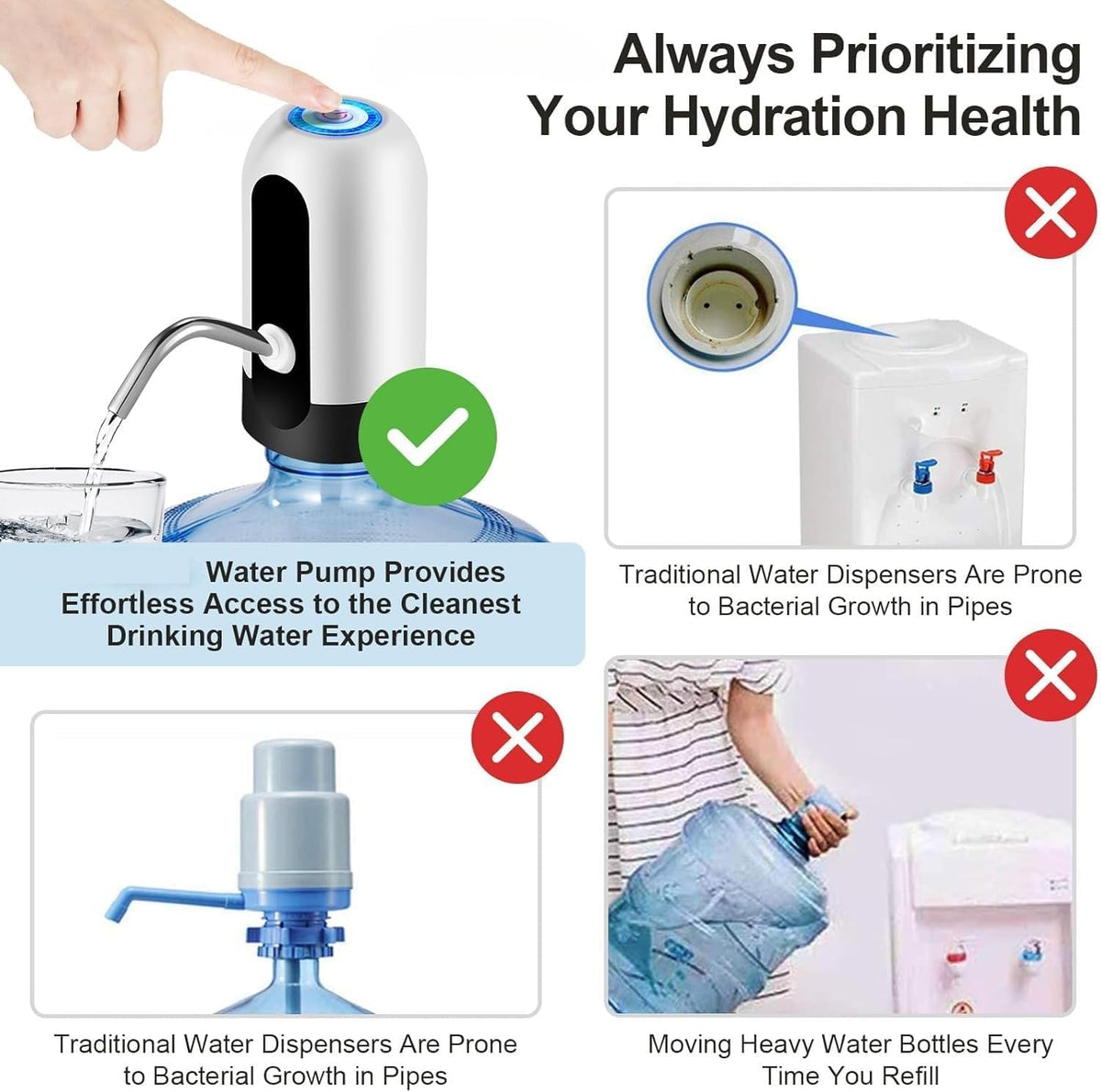 Effortless Water Dispenser™