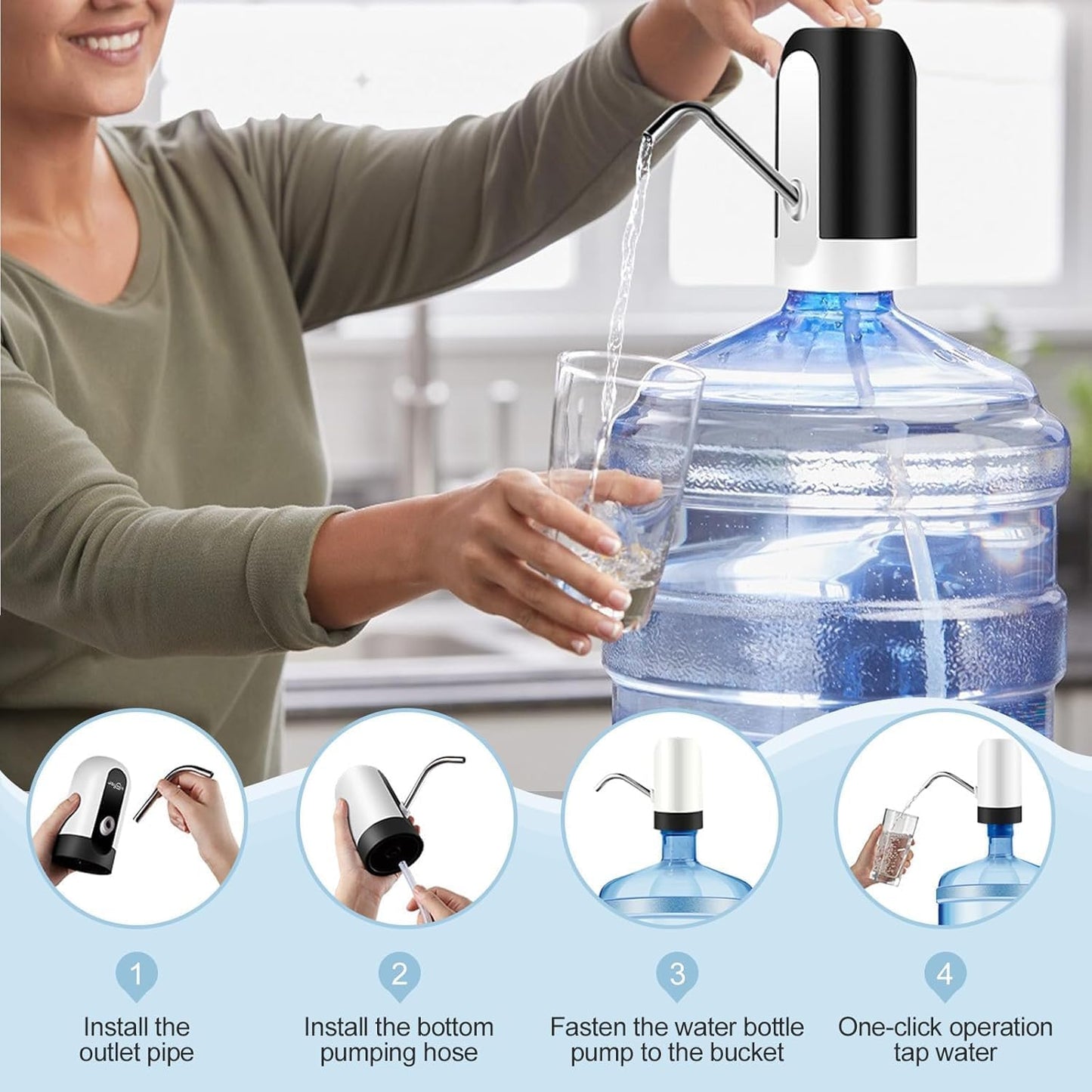 Effortless Water Dispenser™